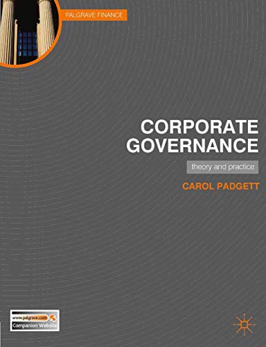 Corporate Governance: Theory and Practice - Click to Buy