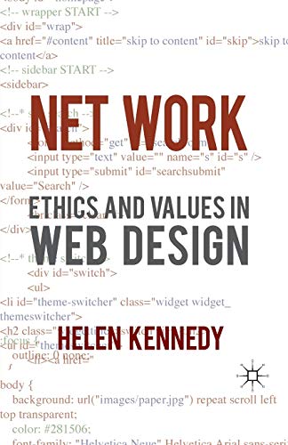 Net Work: Ethics and Values in Web Design - Click to Buy