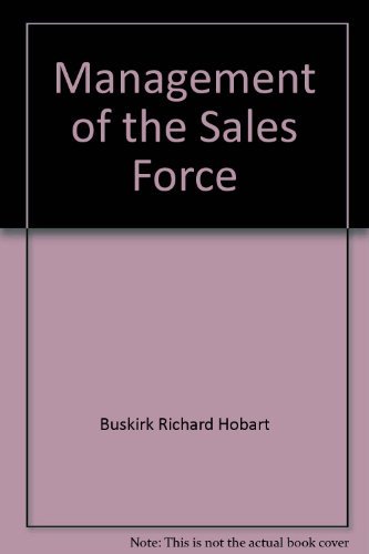 Management of the sales force - Click to Buy