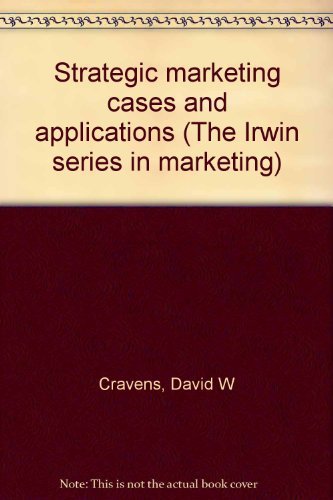 Title: Strategic marketing cases and applications (The Ir - Click to Buy