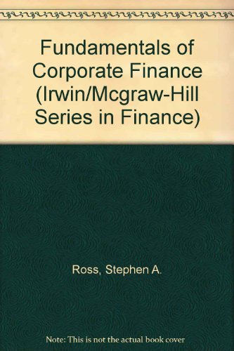 Fundamentals of Corporate Finance (Irwin/McGraw-Hill Series in Finance) - Click to Buy