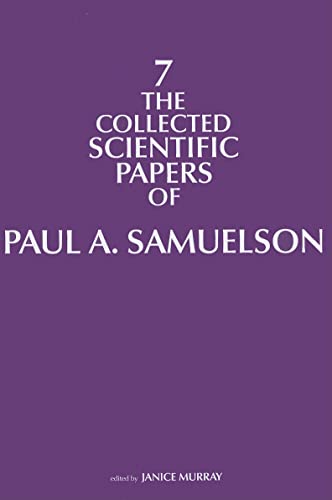 The Collected Scientific Papers of Paul A. Samuelson, Volume 7 - Click to Buy