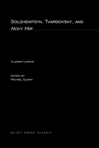 Solzhenitsyn, Tvardovsky, and Novy Mir (MIT Press Classics) - Click to Buy