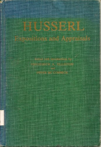 Husserl: Expositions and Appraisals - Click to Buy
