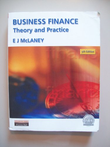 Business Finance: Theory and Practice - Click to Buy
