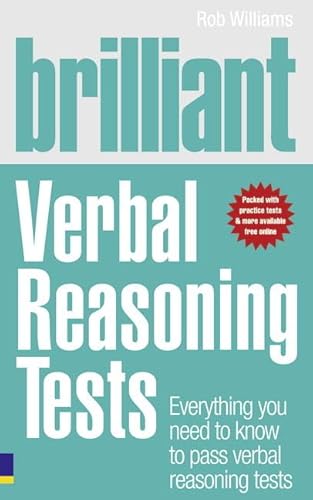 Brilliant Verbal Reasoning Tests: Everything you need to know to pass verbal reasoning tests (Brilliant Business) - Click to Buy
