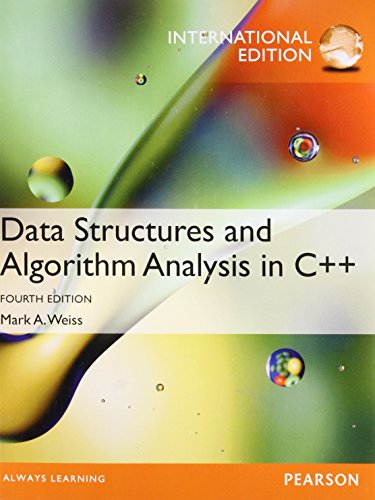 Data Structures and Algorithm Analysis in C++, International Edition - Click to Buy