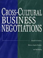 Cross-Cultural Business Negotiations - Click to Buy
