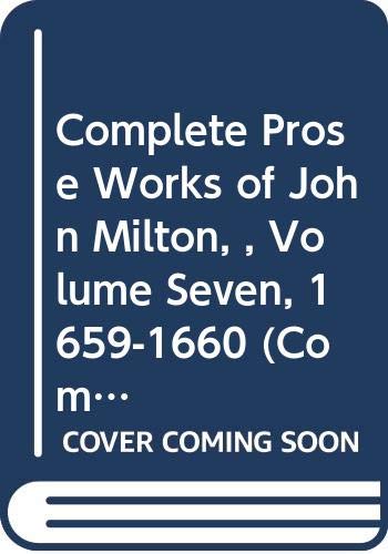 Complete Prose Works of John Milton - Click to Buy