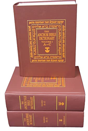 The Anchor Bible Dictionary 6-Volume Prepack: (contains one copy of each volume) - Click to Buy