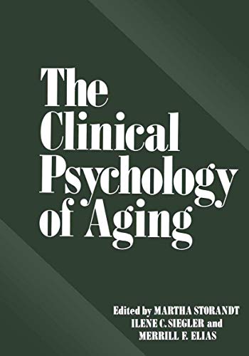The Clinical Psychology of Aging - Click to Buy