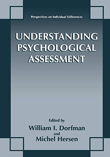 Understanding Psychological Assessment (Perspectives on Individual Differences) - Click to Buy