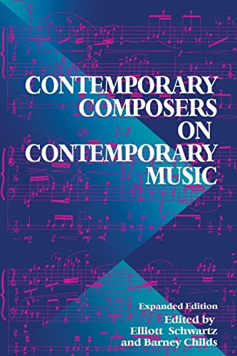 Contemporary Composers On Contemporary Music - Click to Buy