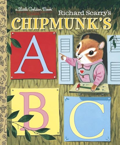 Richard Scarry's Chipmunk's ABC (Little Golden Book) - Click to Buy