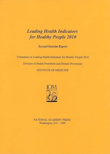 Leading Health Indicators for Healthy People 2010: Second Interim Report - Click to Buy