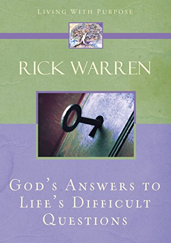 God's Answers to Life's Difficult Questions (Living with Purpose) - Click to Buy
