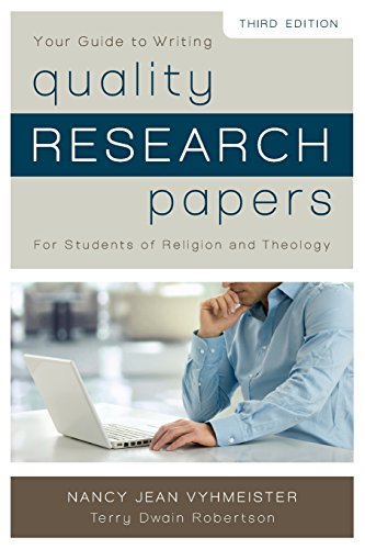 Quality Research Papers: For Students of Religion and Theology - Click to Buy
