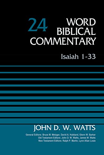 Isaiah 1-33, Volume 24: Revised Edition (24) - Click to Buy