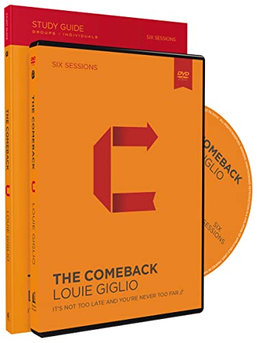 The Comeback Study Guide with DVD: It's Not Too Late and You're Never Too Far - Click to Buy