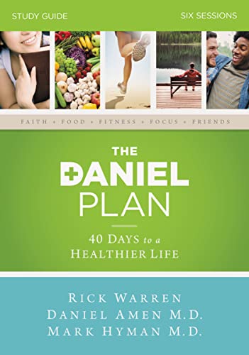 The Daniel Plan Bible Study Guide: 40 Days to a Healthier Life - Click to Buy