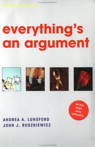 Everything's an Argument: With 2001 APA Update - Click to Buy