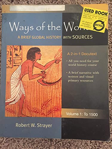 Ways of the World: A Brief Global History With Sources: To 1500 - Click to Buy
