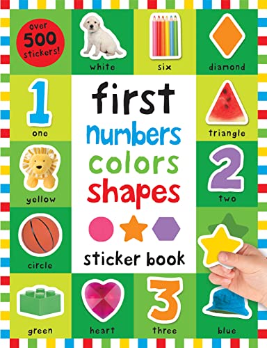 FIRST NUMBERS, COLORS, SHAPES - Click to Buy