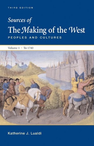 Sources of the Making of the West: Peoples and Cultures