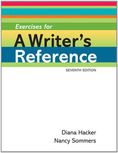 Exercises for a Writer's Reference - Click to Buy