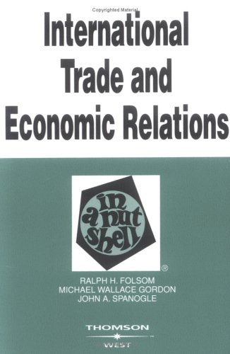 International Trade And Economic Relations In A Nutshell - Click to Buy