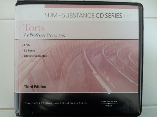 Sum & Substance Audio on Torts - Click to Buy