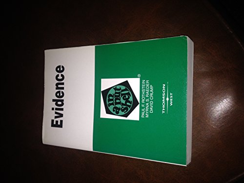 Evidence in a Nutshell (Nutshell Series) - Click to Buy