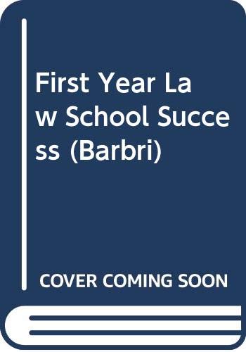 First Year Law School Success (Barbri) - Click to Buy