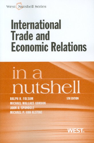 International Trade and Economic Relations in a Nutshell (Nutshells) - Click to Buy