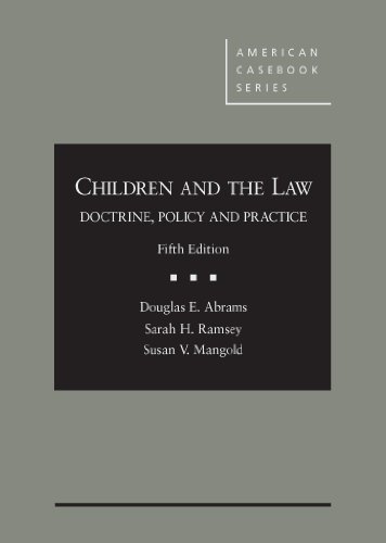 Children and The Law: Doctrine, Policy and Practice, 5th - Click to Buy