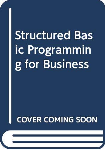 Structured Basic Programming for Business - Click to Buy