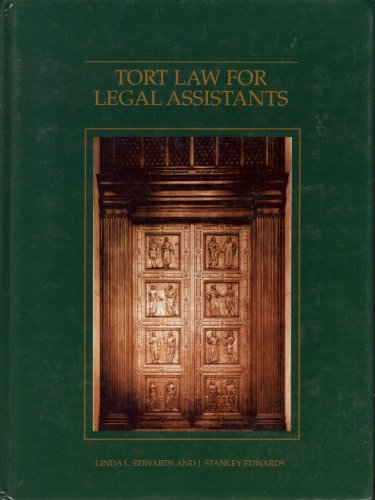 Tort Law for Legal Assistants