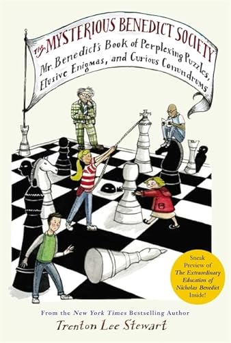 The Mysterious Benedict Society: Mr. Benedict's Book of Perplexing Puzzles, Elusive Enigmas, and Curious - Click to Buy