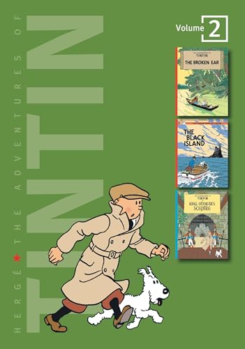 The Adventures of Tintin, Vol. 2: The Broken Ear / The Black Island / King Ottokar's Sceptre (3 Volumes in 1) - Click to Buy