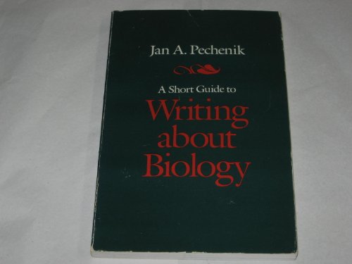 A short guide to writing about biology (The Short guide series) - Click to Buy