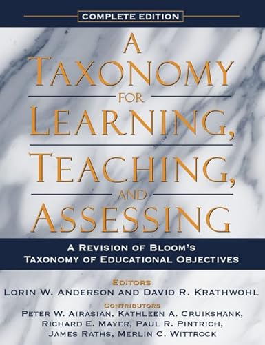 Taxonomy for Learning, Teaching, and Assessing, A: A Revision of Bloom's Taxonomy of Educational Objectives, Complete Edition - Click to Buy