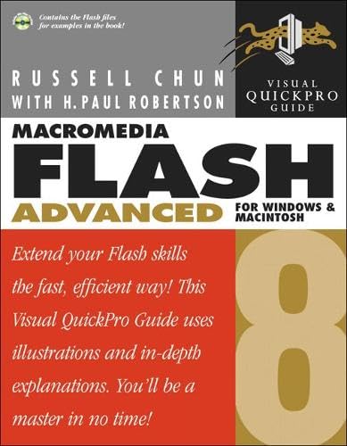 Macromedia Flash 8 Advanced for Windows And Macintosh: Visual Quickpro Guide - Click to Buy