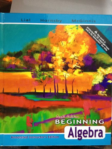 Beginning Algebra - Click to Buy