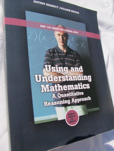 Using And Understanding Mathematics: A Quantitative Reasoning Approach - Click to Buy