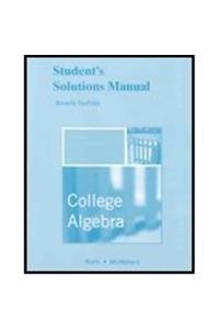 Student Solutions Manual for College Algebra - Click to Buy