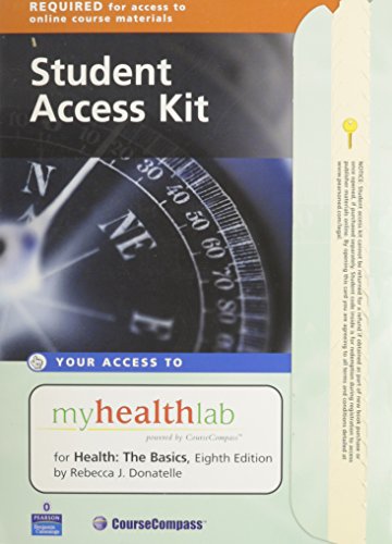 MyHealthLab Student Access Kit for Health: The Basics - Click to Buy