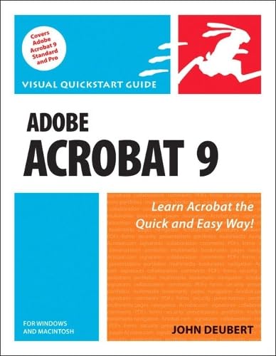 Adobe Acrobat 9 for Windows and Macintosh: Visual Quickstart Guide - Click to Buy