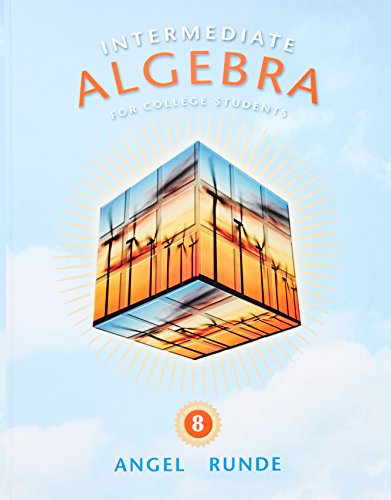 Intermediate Algebra for College Students (8th Edition) - Click to Buy