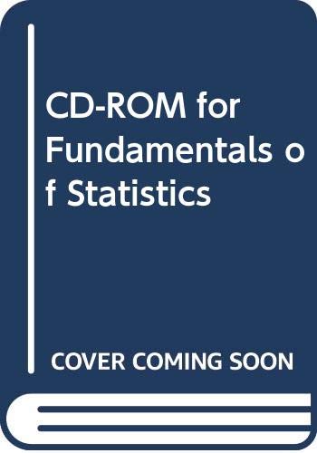 CD-ROM for Fundamentals of Statistics - Click to Buy