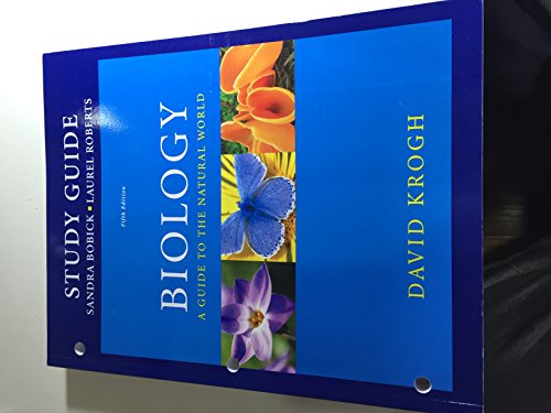 Study Guide for Biology: A Guide to the Natural World - Click to Buy